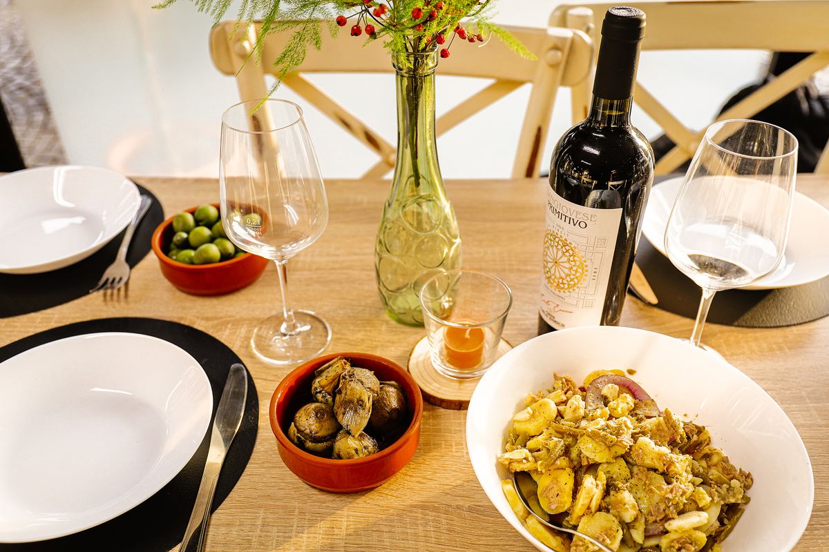 Dettaglio degli interni del locale Gastronomia Di Giacomo