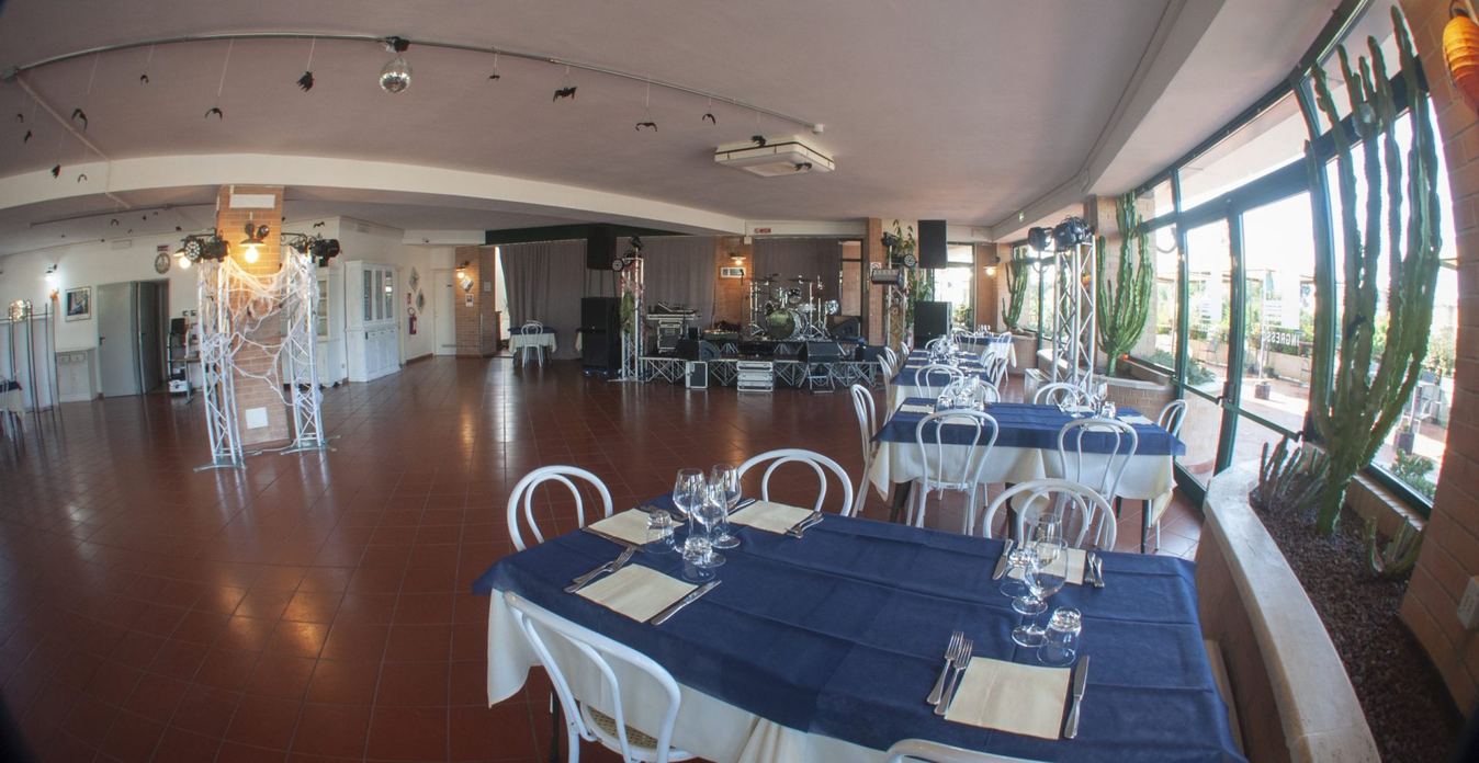 Vista della sala