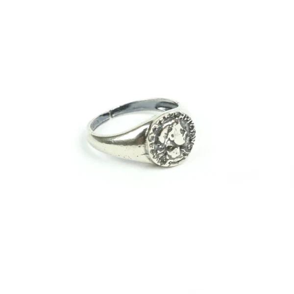 Ring mit Silbermünze AMANTHIA GIOIELLI