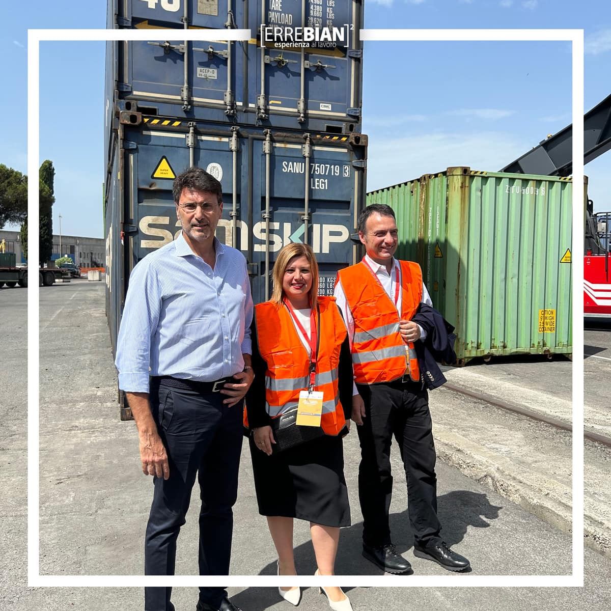 Inaugurazione del terminal logistico ERREBIAN a Pomezia
