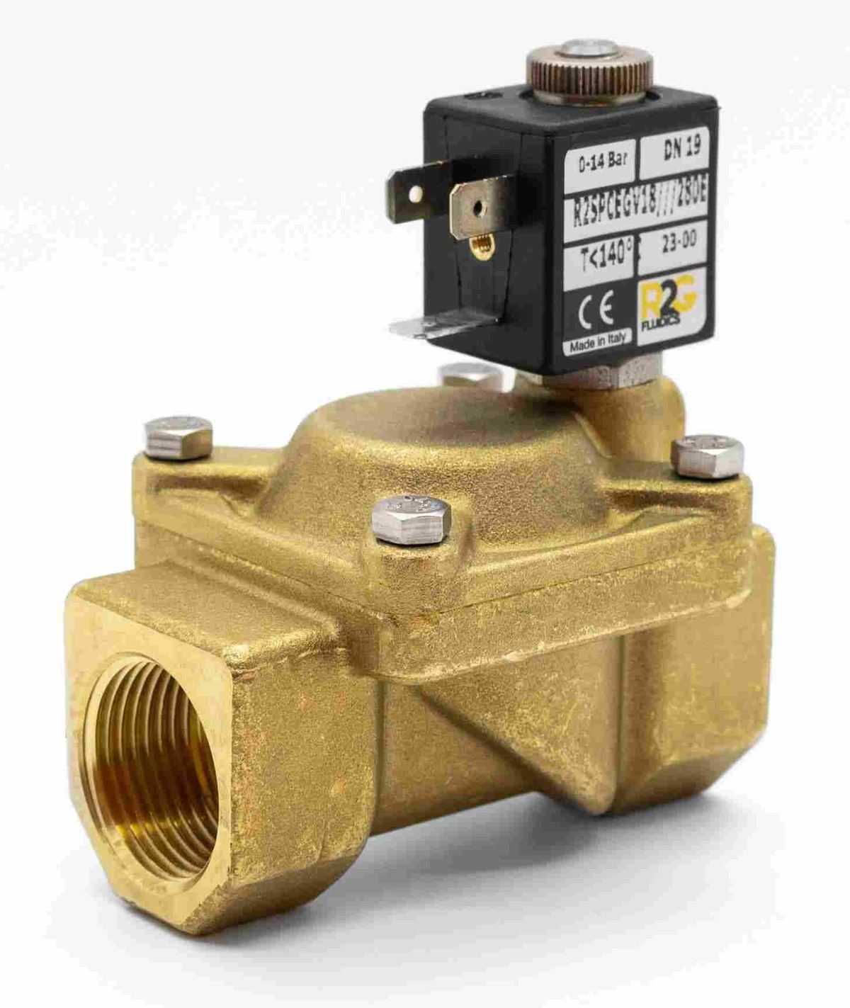 Elettrovalvole serie R2SP-R2SR azionamento indiretto R2G Fluidics