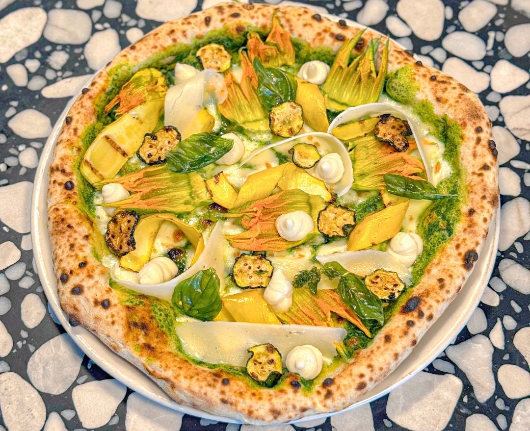 Pizza Nerano preparata da Pizza Verace Panama