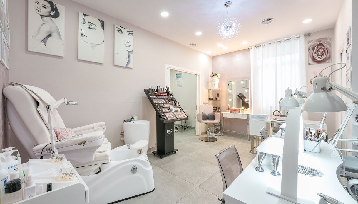 Interno del centro Vanity - Beauty & SpA a Procida