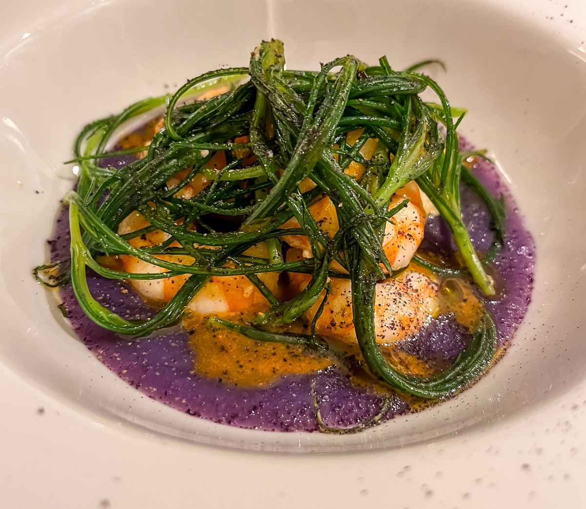 Piatto del ristorante Attimi