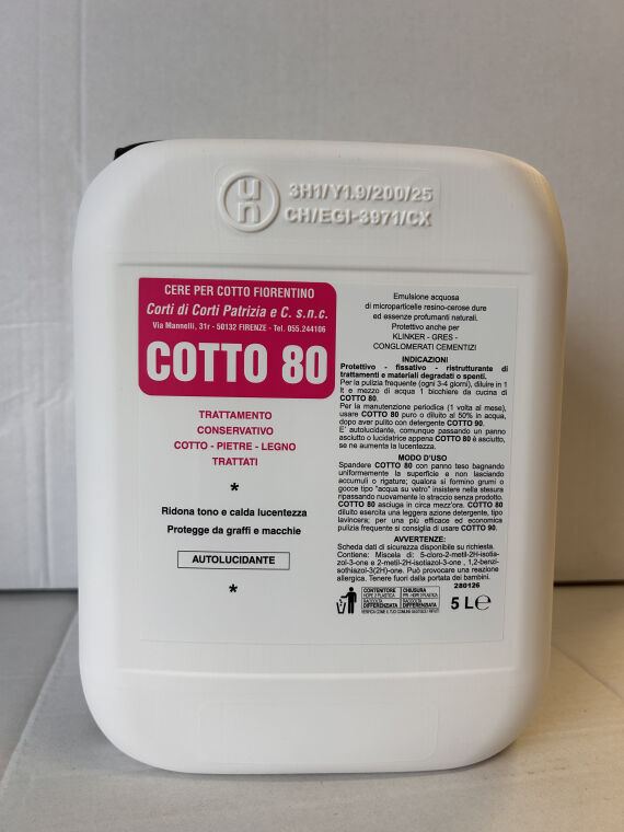 Prodotti per il trattamento del cotto da CERE PER COTTO FIORENTINO