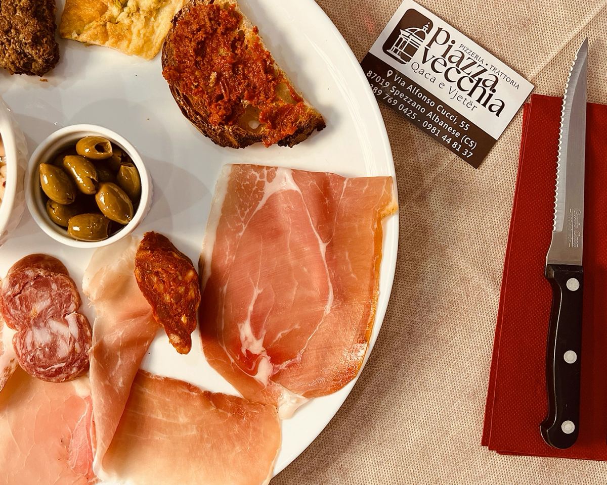Antipasto della casa di Piazza Vecchia