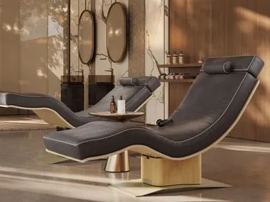 Harmony Lounge di Lemi, chaise longue elettrica regolabile