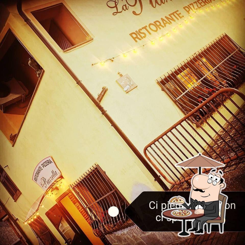 Ingresso de La Piazzetta Ristorante Pizzeria a Serbariu