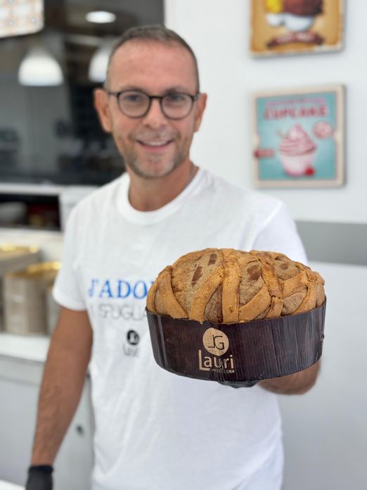 Luigi Lauri con il PanPastiera