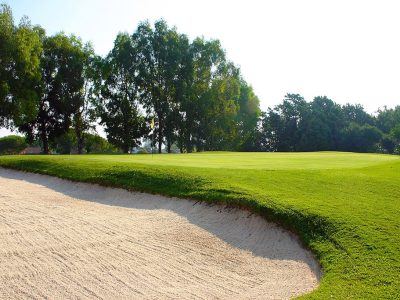 Buca 9 del percorso del Marina Velka Golf Club