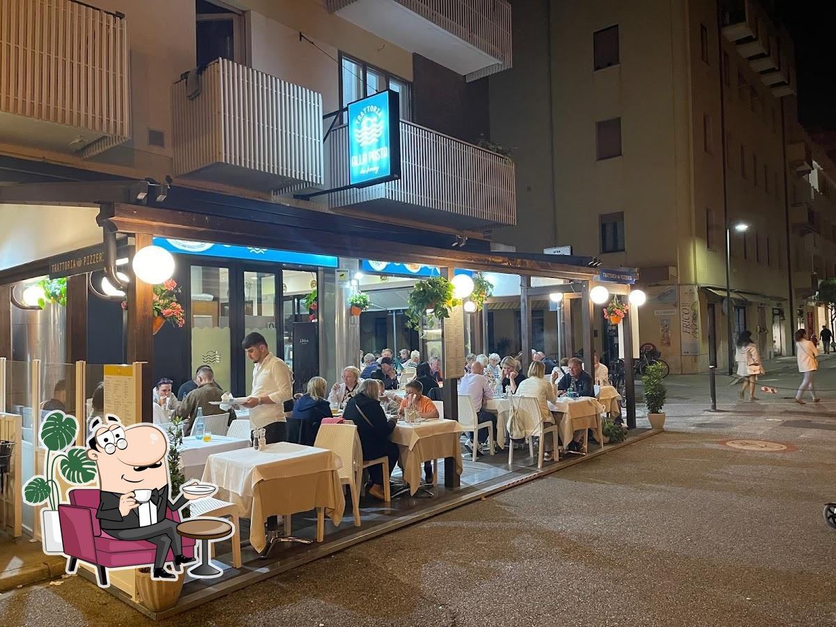 Interno della Trattoria Alla Posta Da Jimmy a Grado