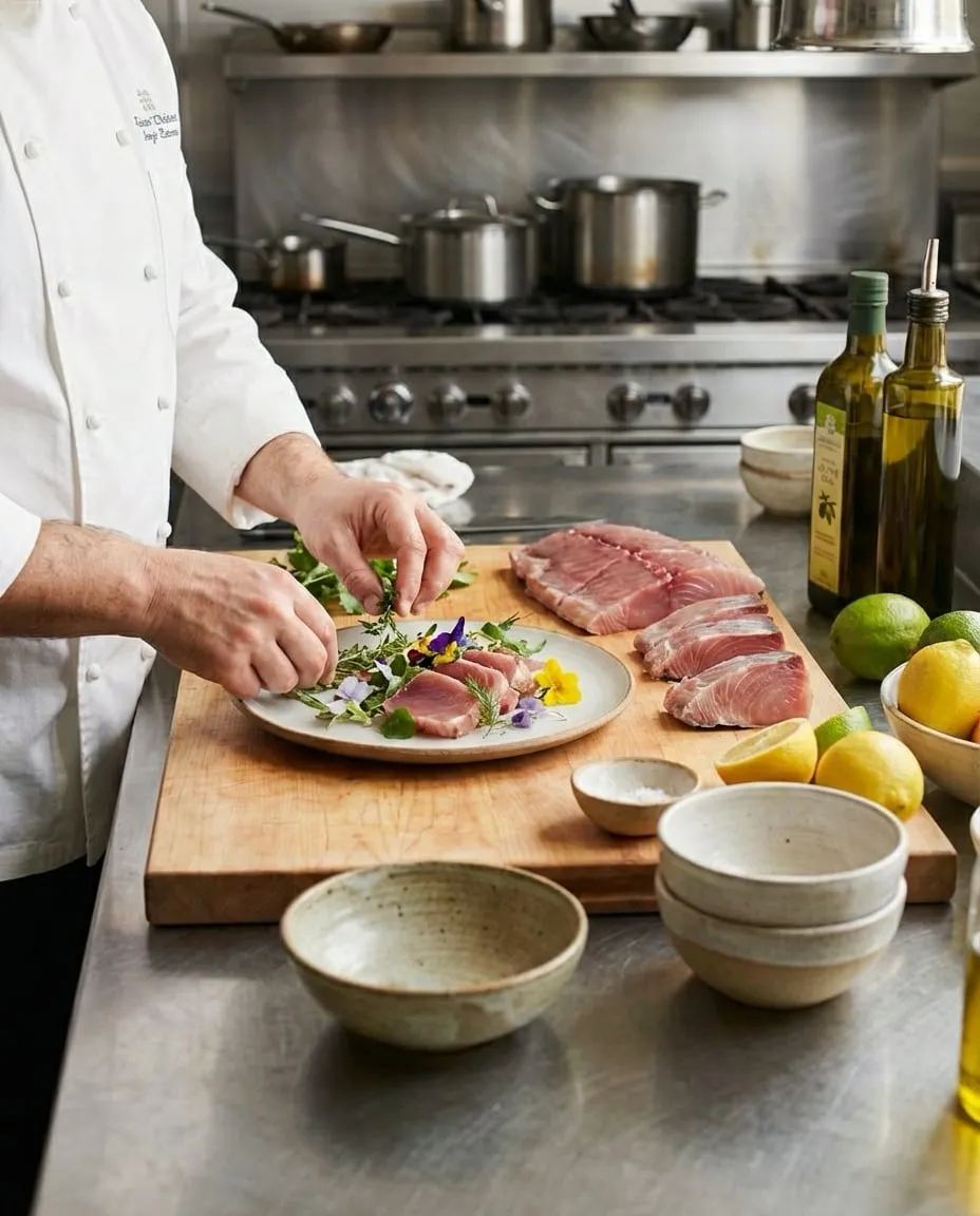 La filosofia della cucina di mare de LA ROMANTICA a Cesenatico