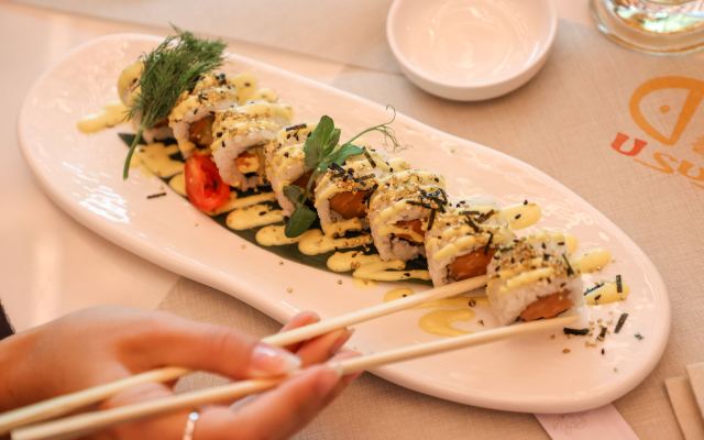 Dettaglio ambiente ristorante U Sushi Gorizia