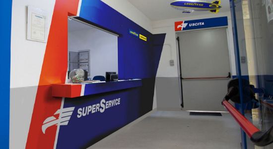La sede del Centro SuperService BERGO pneumatici a Biella