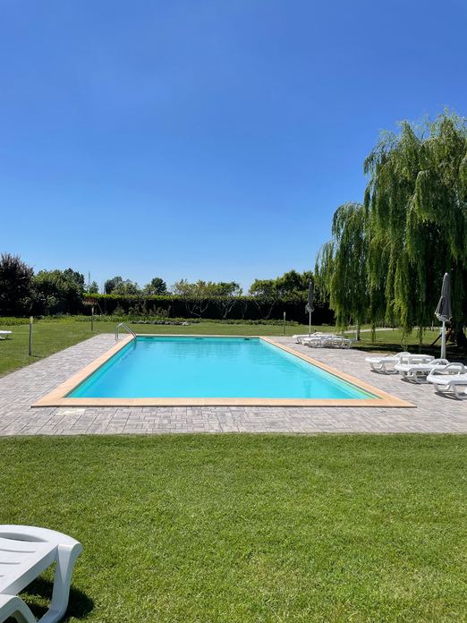 Piscina ad acqua salata dell'Agriturismo Villa Gaia