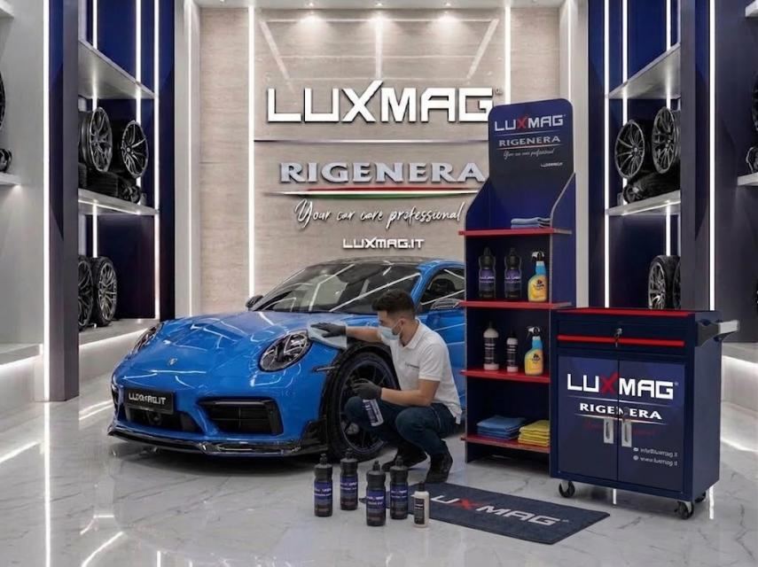 Centro Luxmag e sistema di lucidatura Rigenera