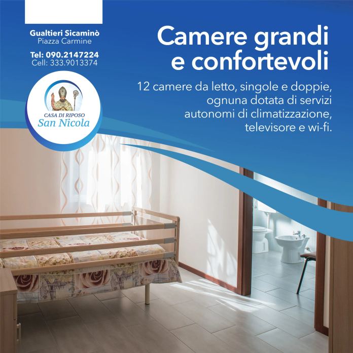 Ambienti interni della Casa di Riposo San Nicola
