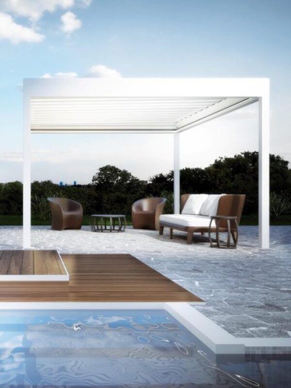 Pergola bioclimatica Armonia di 8 Design