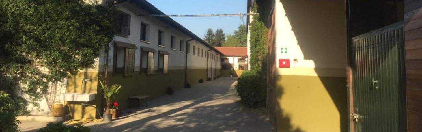 Struttura del centro ippico Scuderia Le Ali