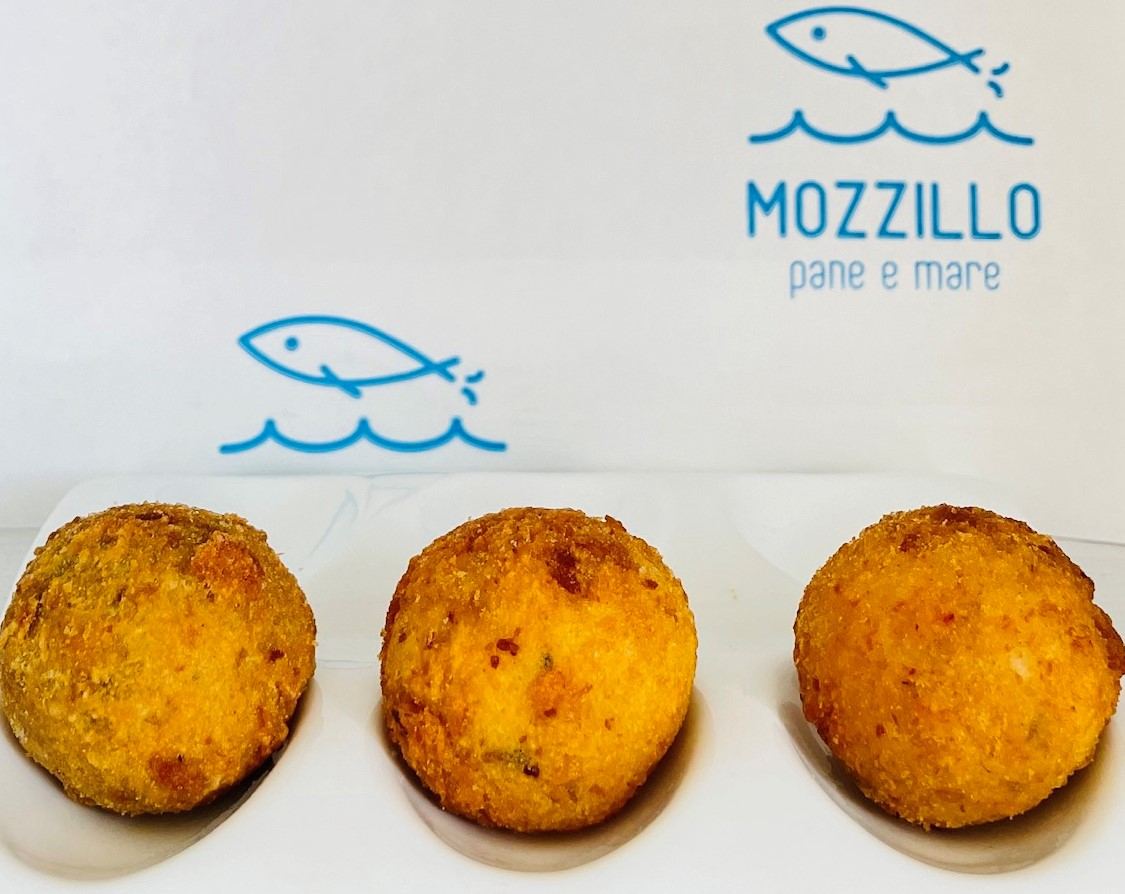 Polpette di baccalà e patate da Mozzillo Pane&Mare