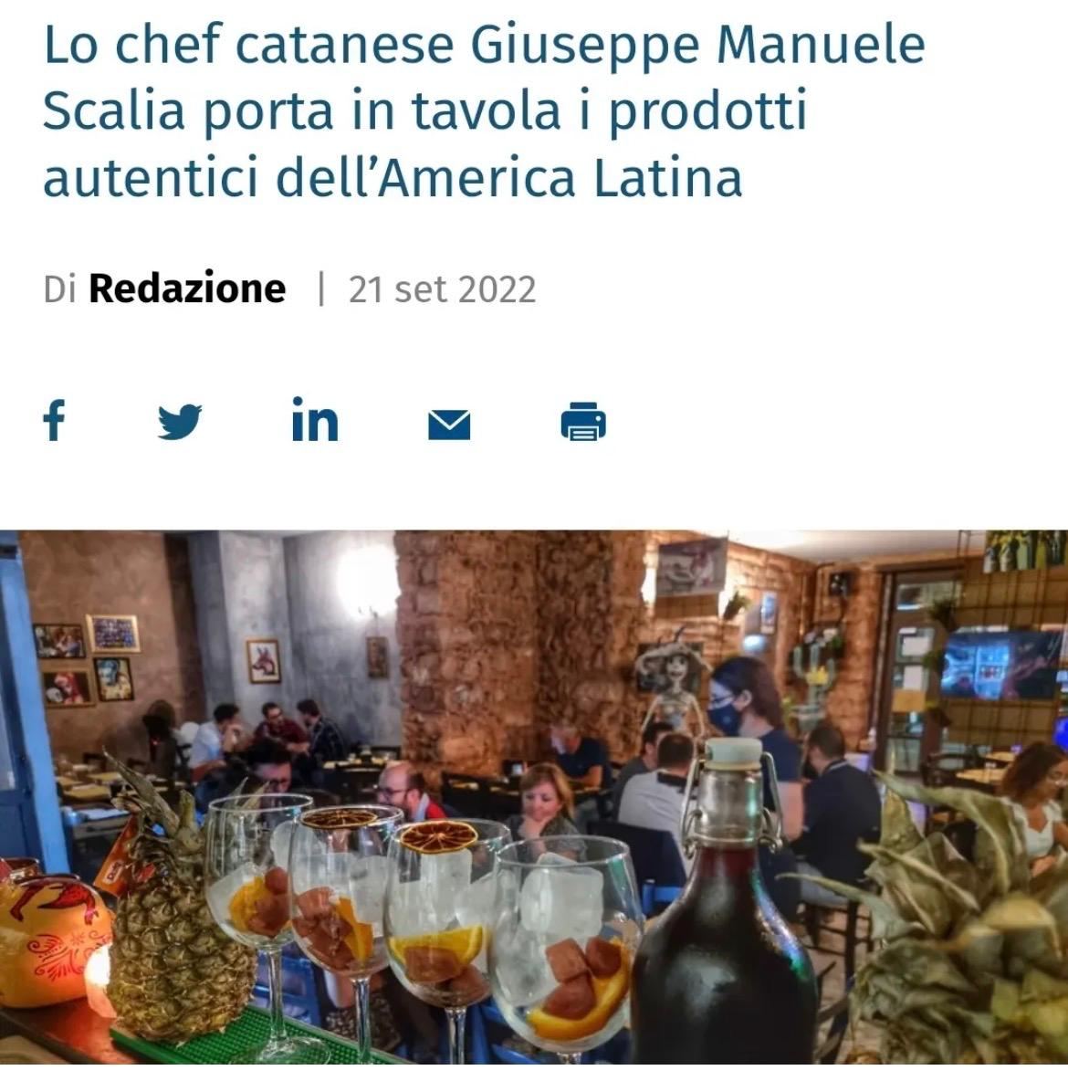 Specialità messicane servite da Scalia Comida Mexicana a Catania