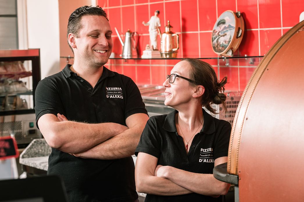 Specialità della casa alla Pizzeria d'Alexis