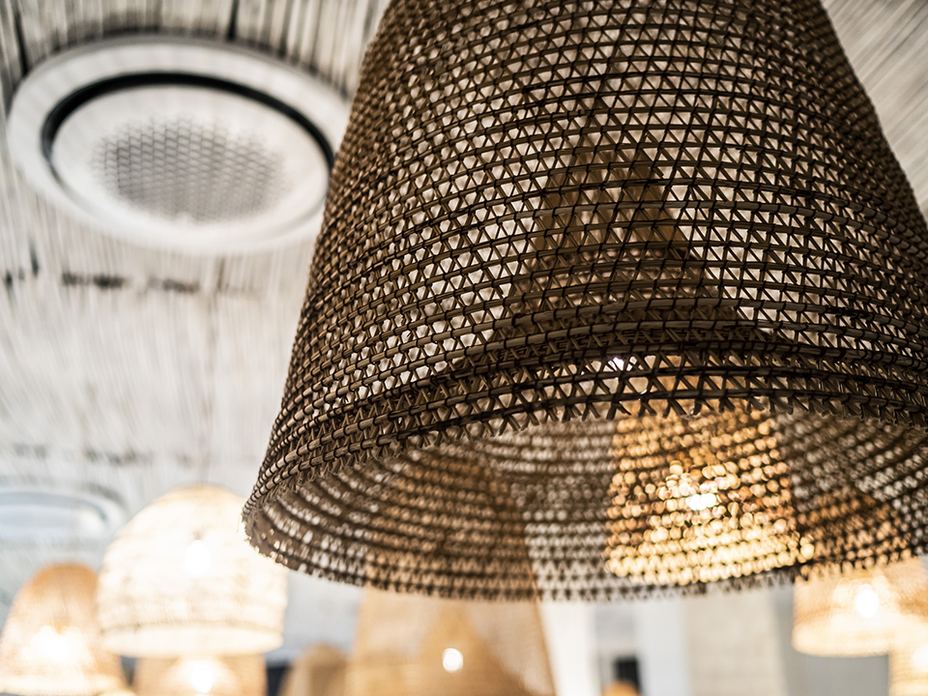Particolare dell'ambiente del ristorante L'Ascensore