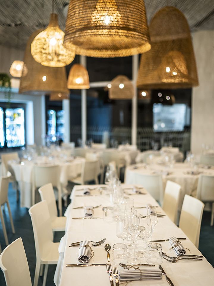 Vista panoramica dalla sala del ristorante L'Ascensore