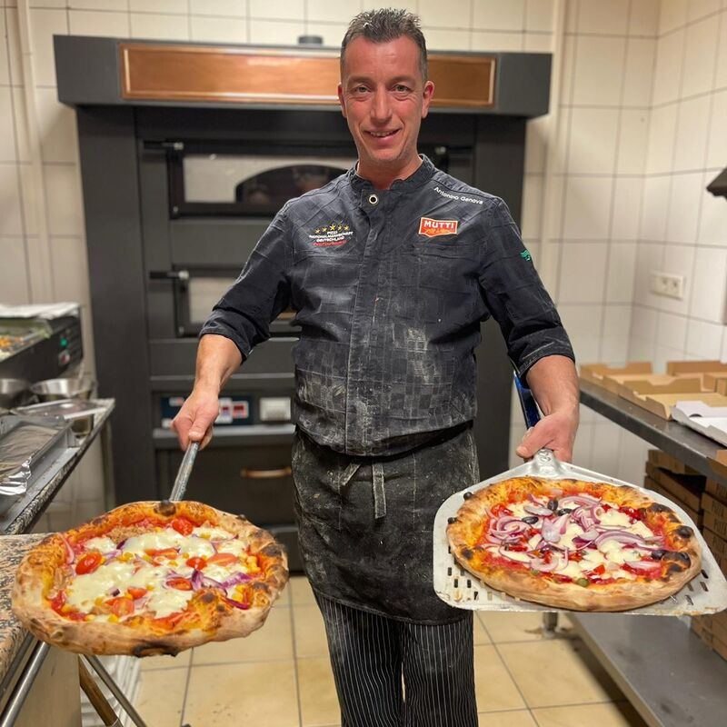 Pizza napoletana della Pizzeria Sofia a Geeste