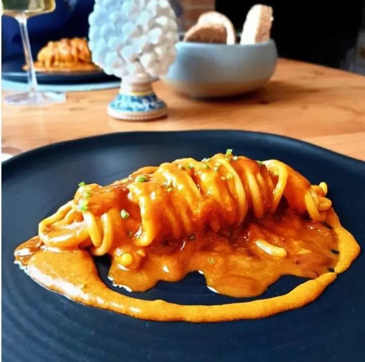 Spaghetto con i ricci di mare di Impronta Ristorante
