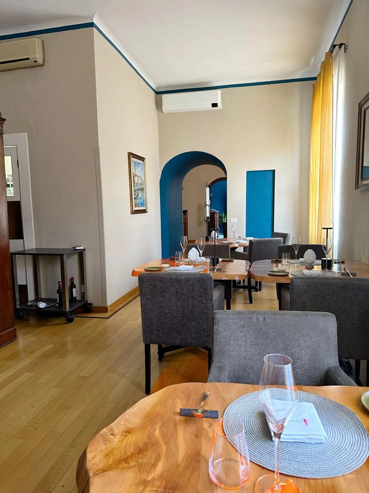 La sala di Impronta Ristorante ad Albairate