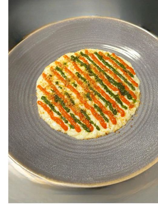 Risotto margherita del percorso vegetariano di Impronta