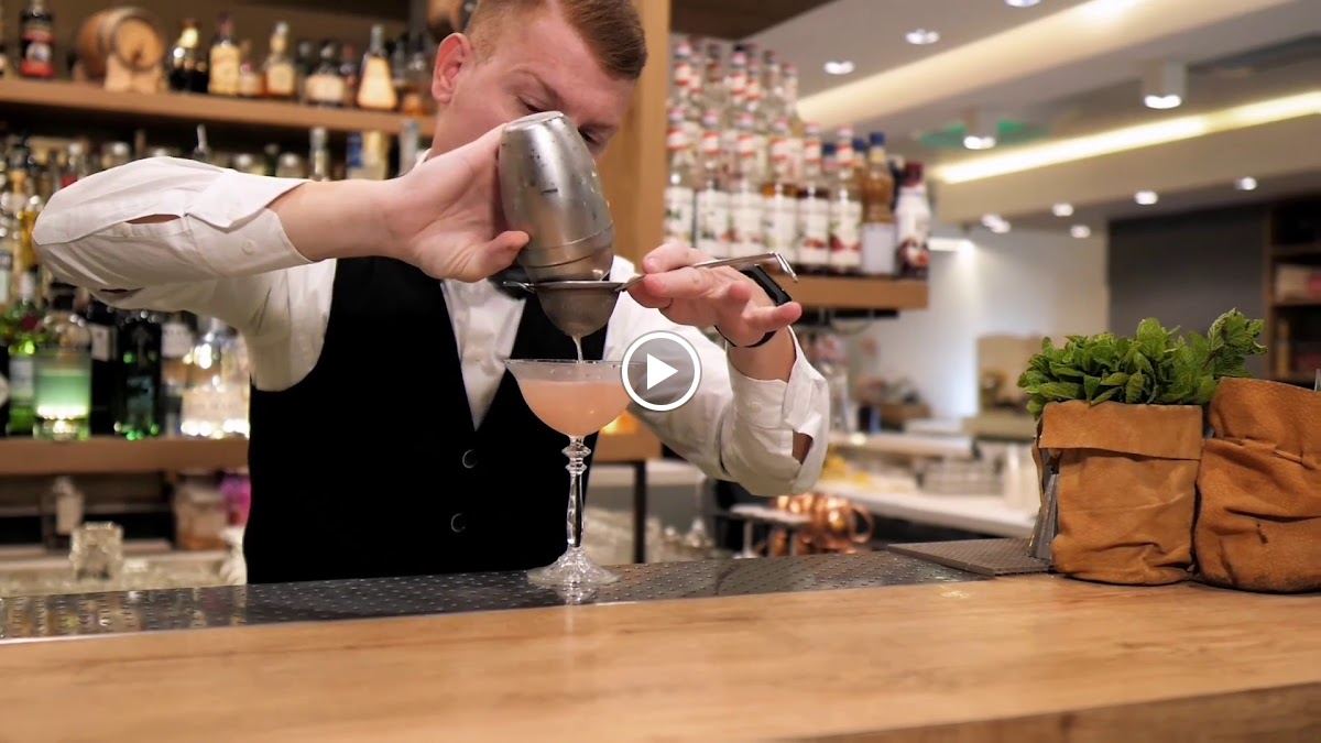 Area bar del Cristal Cafe