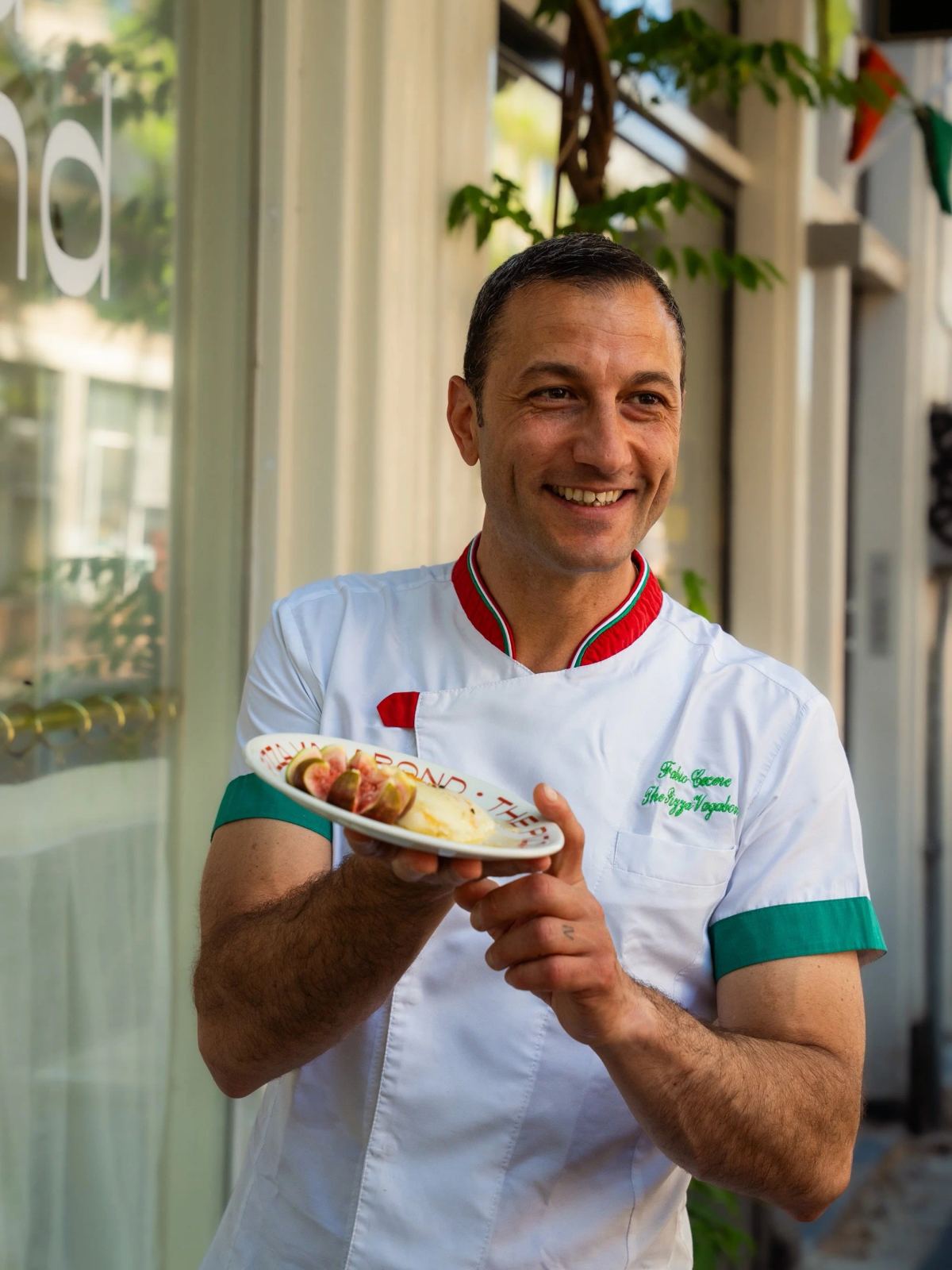 Provoletta e Fichi, antipasto stagionale di The Pizza Vagabond