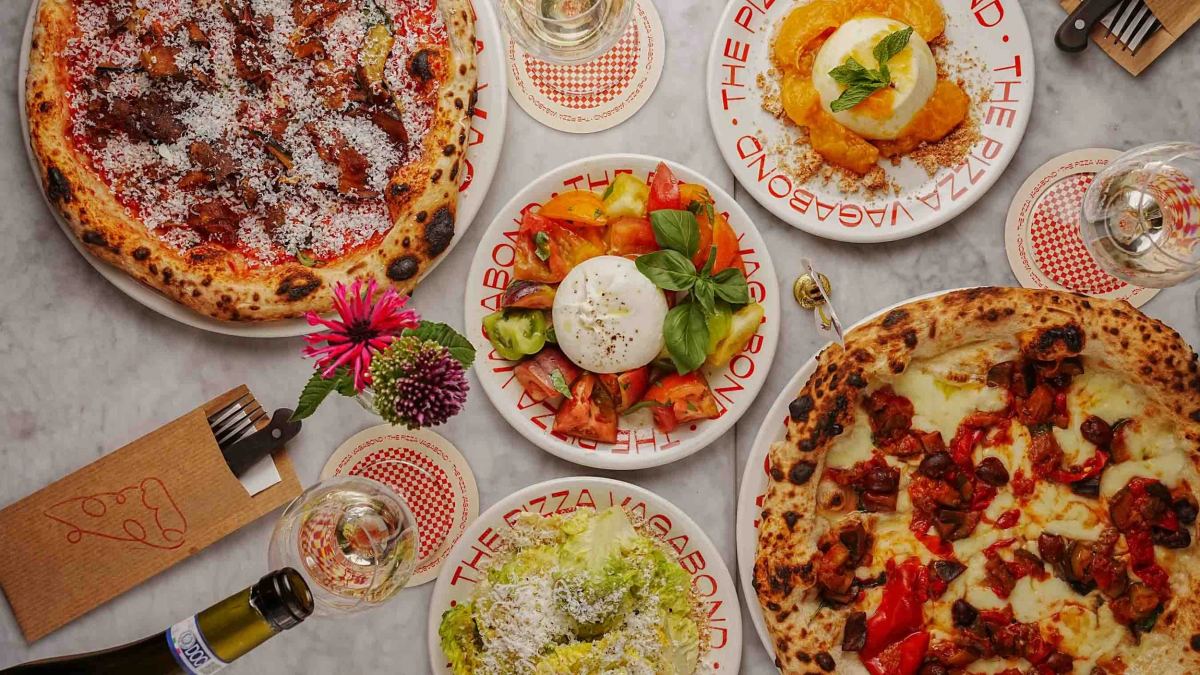L'atmosfera accogliente di The Pizza Vagabond ad Amsterdam