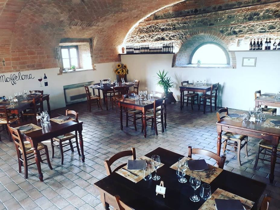 Cascina Moffelona, sede dell'osteria a Gragnano Trebbiense
