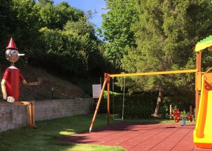 Area giochi per bambini alla Trattoria Da Beppe