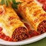 Cannelloni di carne fatti in casa al ristorante A Tavola con l'Italia