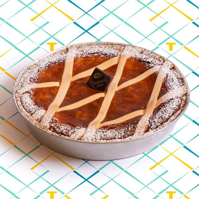 Pastiera napoletana tradizionale della Pasticceria Tizzano dal 1960