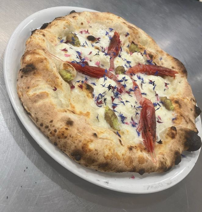 Pizza gourmet della Pizzeria Mirò