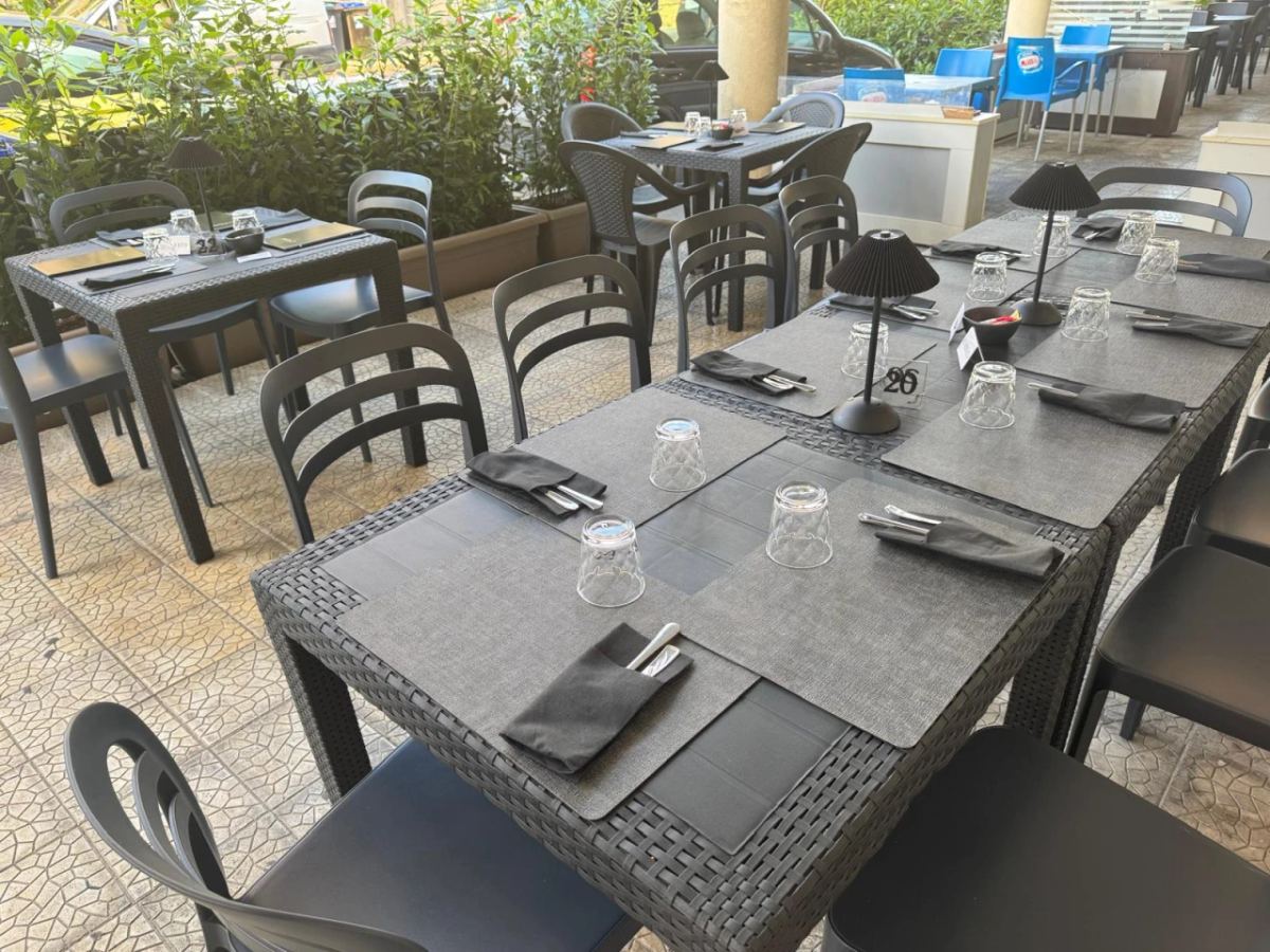 Interno della pizzeria