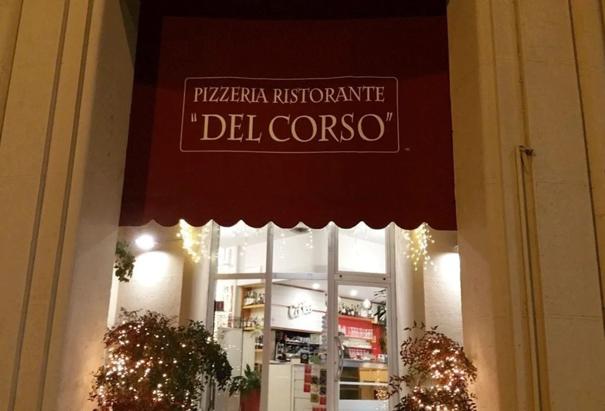 Esterno del Ristorante Pizzeria del Corso in Corso della Repubblica