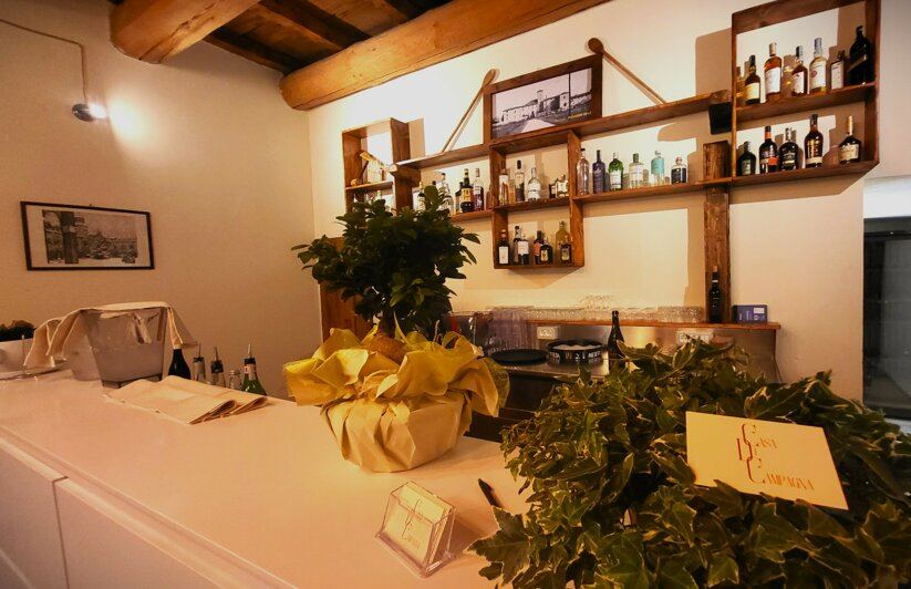 Ingresso del Ristorante Casa di Campagna
