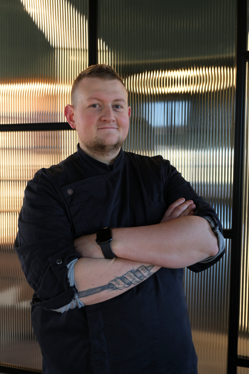 Chef Lorenzo Tirabassi di LODO 60 Ristorante a Rio Saliceto