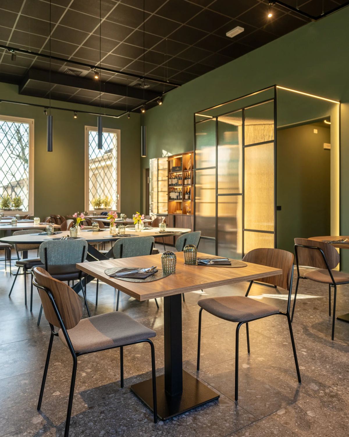 Atmosfera del ristorante e cocktail bar LODO 60