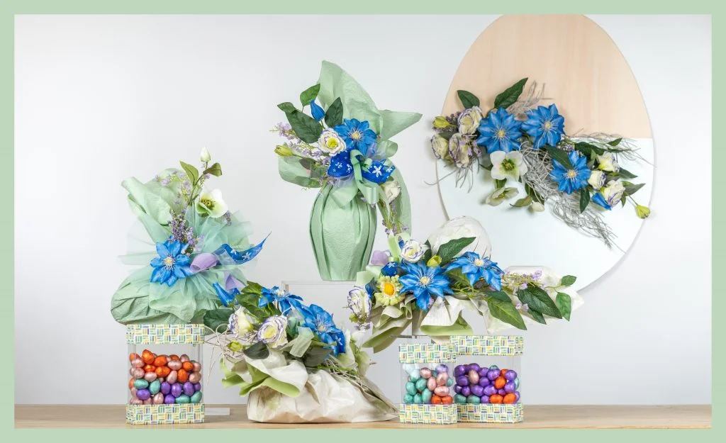 Collezione Pasqua Fartes con scatole personalizzate e coordinati decorativi