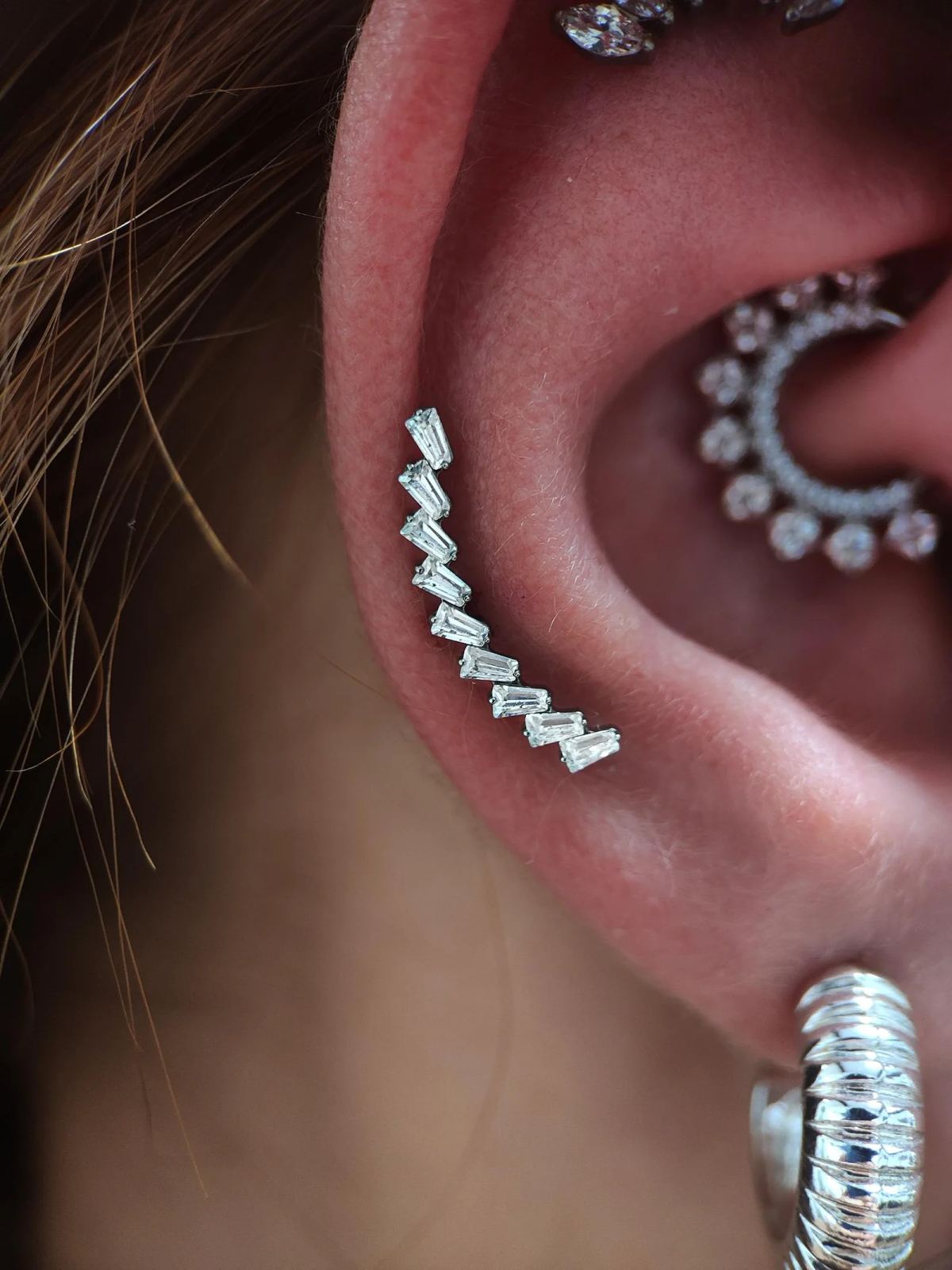 Esempio di piercing realizzato nello studio TICH PIERCER