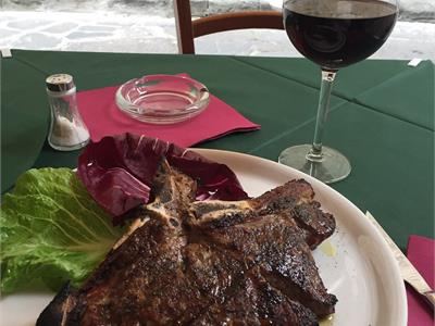 Piatto di cucina toscana al Barroccio Antica Osteria Firenze