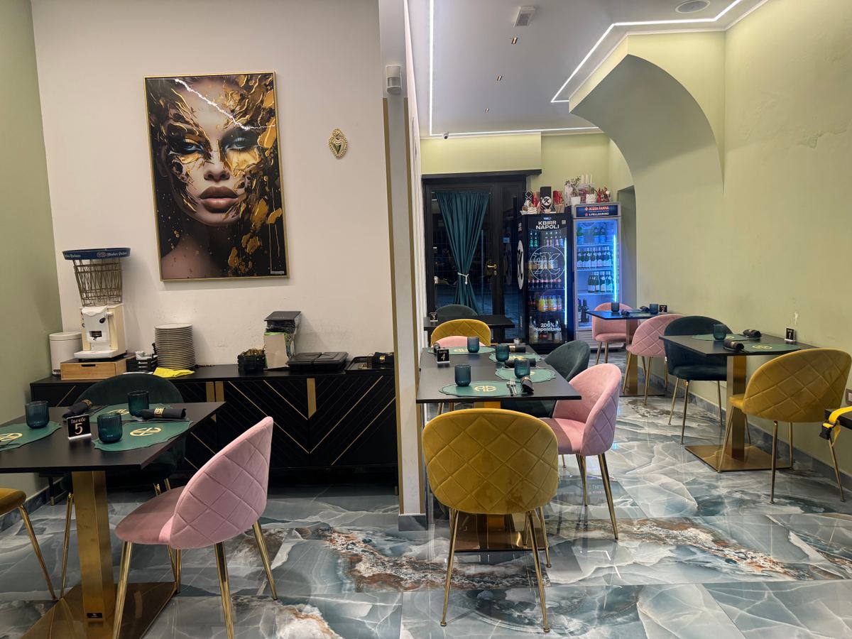 Sala interna de La Boutique della Pizza di Antonio Esposito