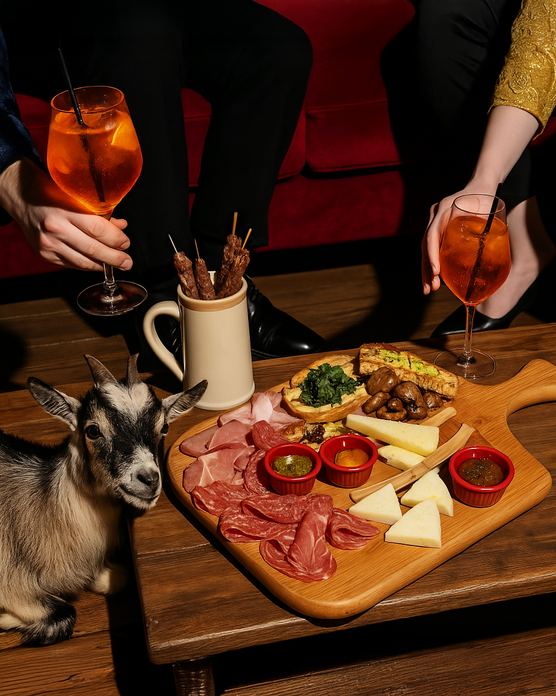 Piatto del menu di The Farm Agripub